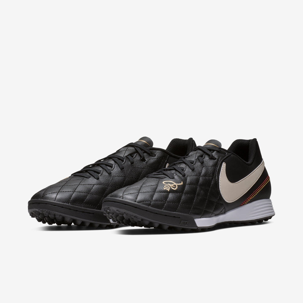 Men's Tiempox Legend 7 Academy 10R TF Shoes - Black/Light Orewood - AQ2218-027-NIKE by Nike | Available at Niky's Sports