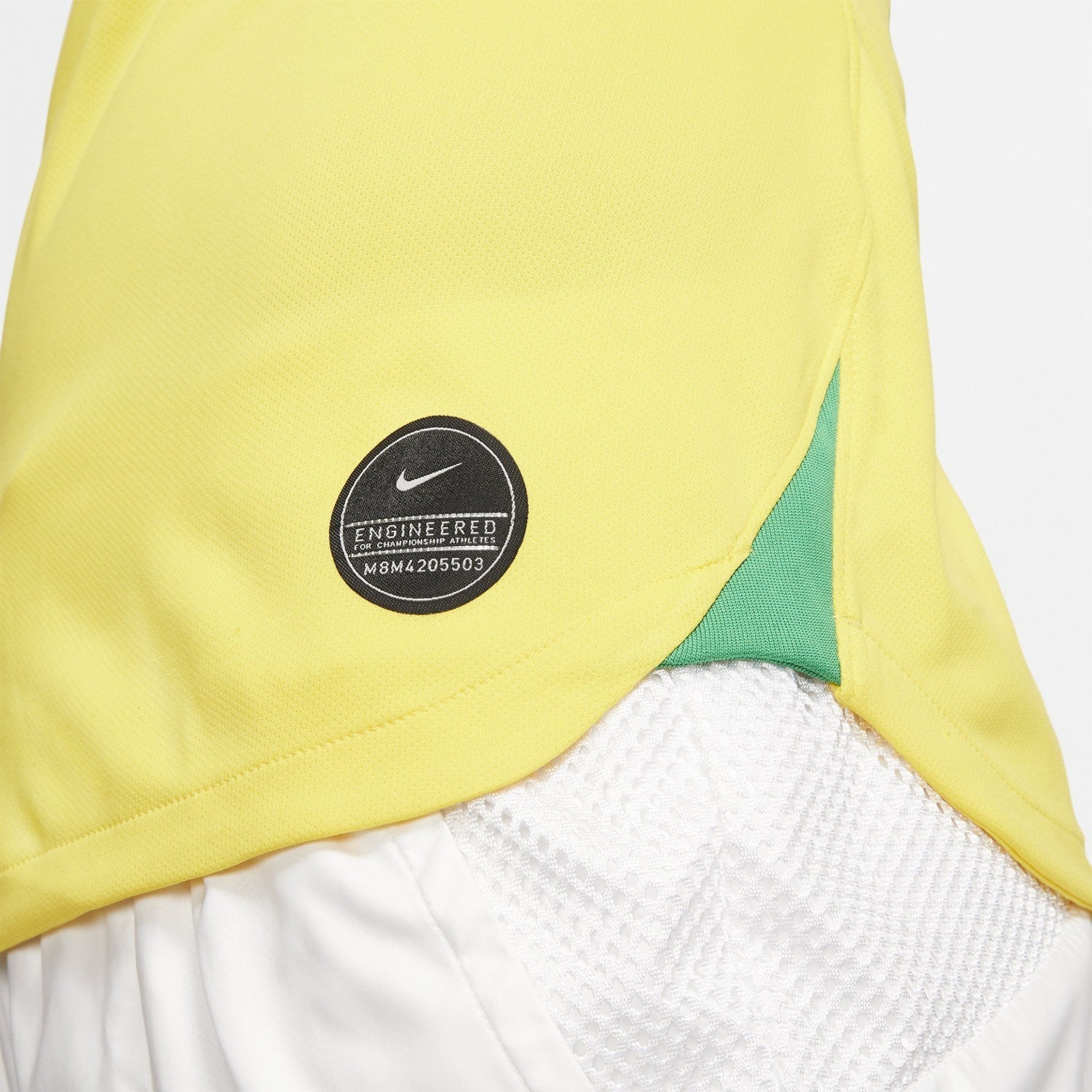 Women's Brasil CBF 2019 Stadium Home Jersey - Midwest Gold/Lucky Green