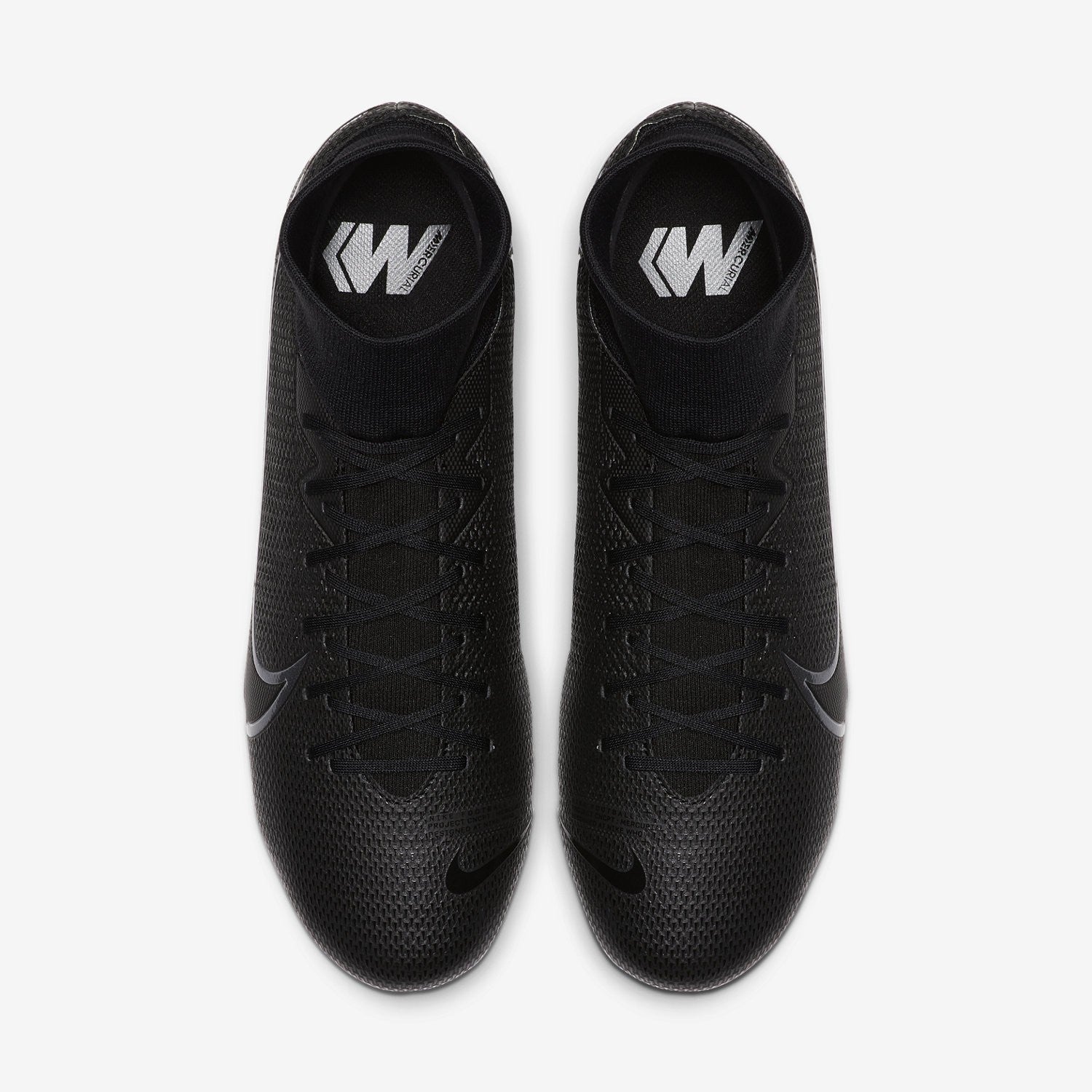 Mercurial Superfly 7 Academy FG/MG Cleats - Black/Cool Grey
