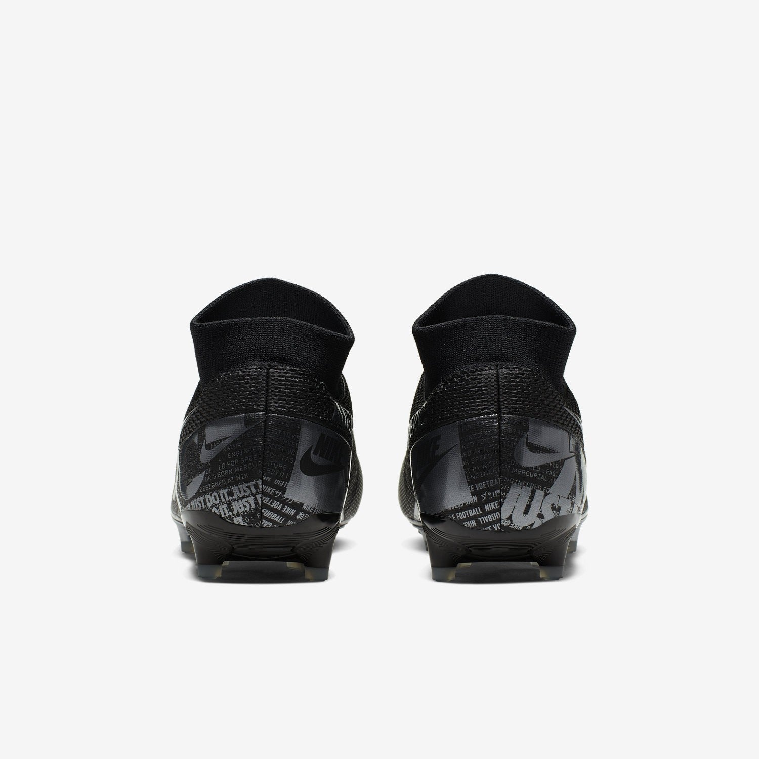 Mercurial Superfly 7 Academy FG/MG Cleats - Black/Cool Grey