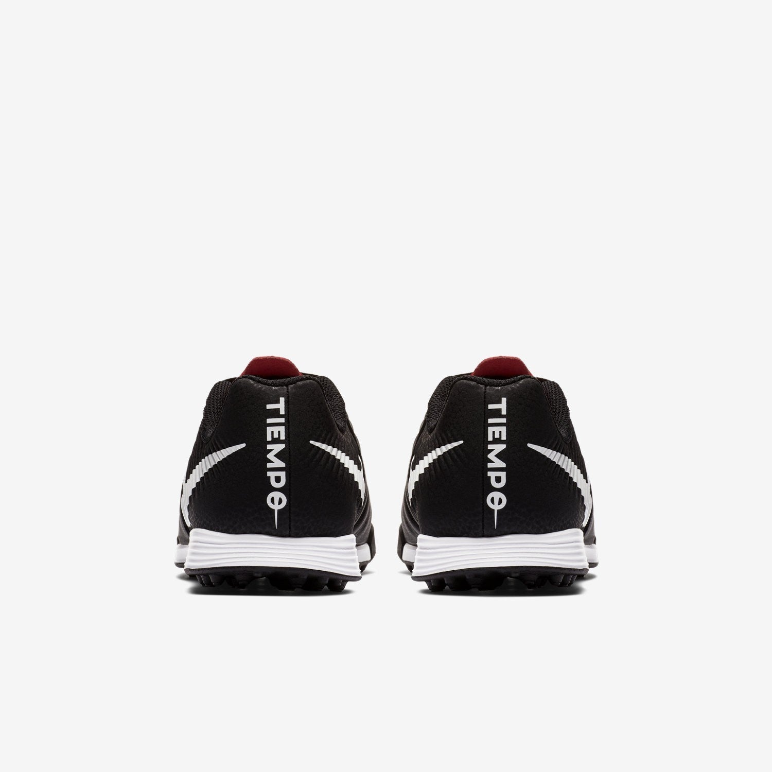 Kid's Tiempo Legend 7 Academy Turf Soccer Shoes - Black/Pure Platinum - AH7259-006-NIKE by Nike | Available at Niky's Sports