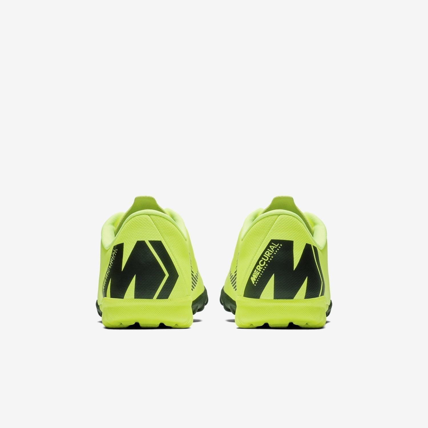 Jr. MercurialX Vapor XII Academy TF Soccer Shoes - Volt/Black - AH7342-701-NIKE by Nike | Available at Niky's Sports