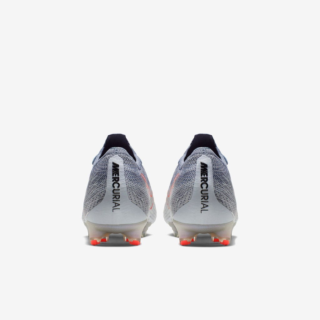 Vapor 12 Elite FG Cleats - Wolf Grey/Armory Blue/Hyper - AH7380-008-NIKE by Nike | Available at Niky's Sports
