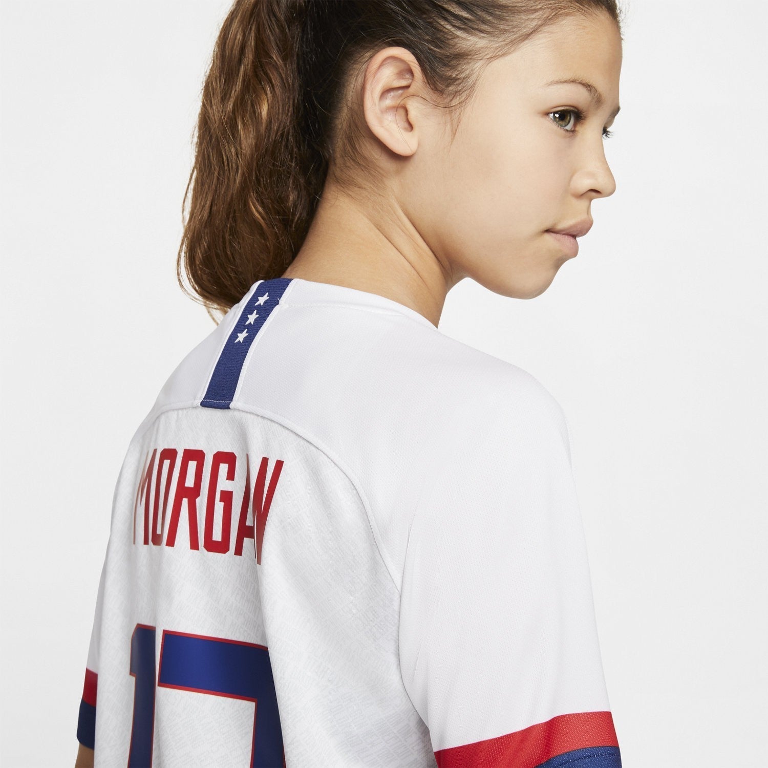 Kid's USA 2019 Home Stadium Jersey - Alex Morgan