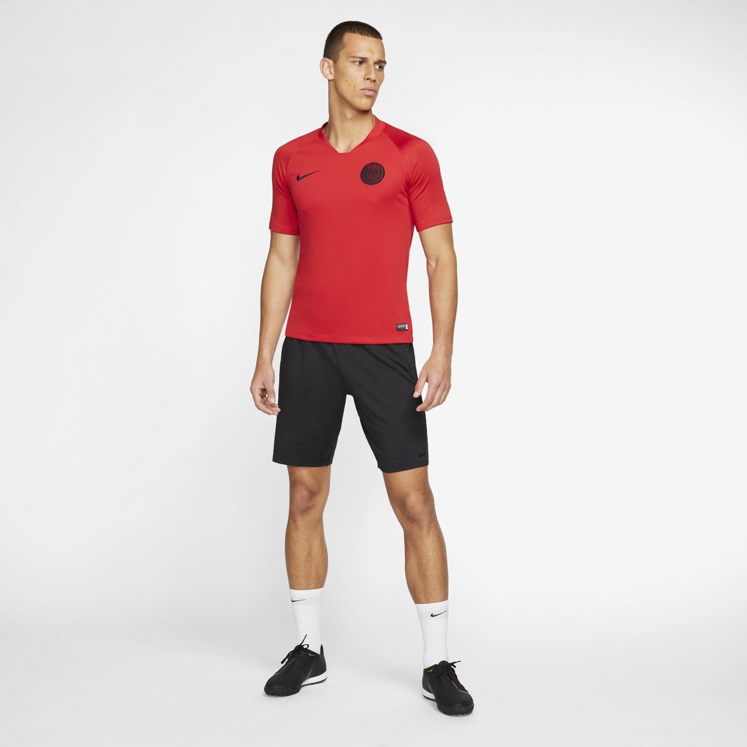 Men's Paris Saint-Germain Strike Soccer Top - University Red/Grey - AO5147-660-NIKE by Nike | Available at Niky's Sports