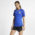 Women's USA Dri-FIT Squad Soccer Top - Bright Blue/Speed Red/White - CJ4260-443-NIKE by Nike | Available at Niky's Sports