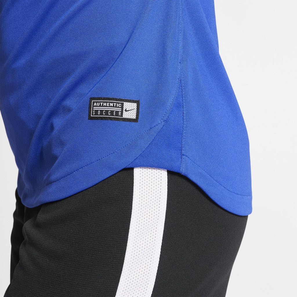 Women's USA Dri-FIT Squad Soccer Top - Bright Blue/Speed Red/White - CJ4260-443-NIKE by Nike | Available at Niky's Sports