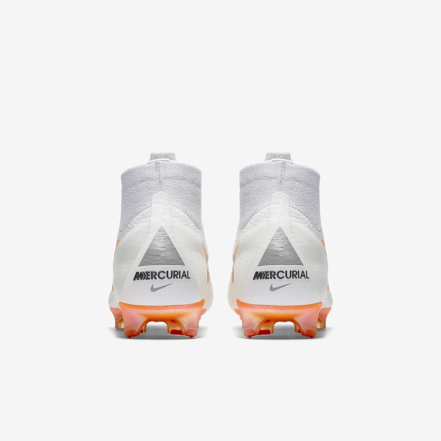 Mercurial Superfly 6 360 Elite FG Soccer Cleats - White/Total Orange/Grey - AH7365-107-NIKE by Nike | Available at Niky's Sports