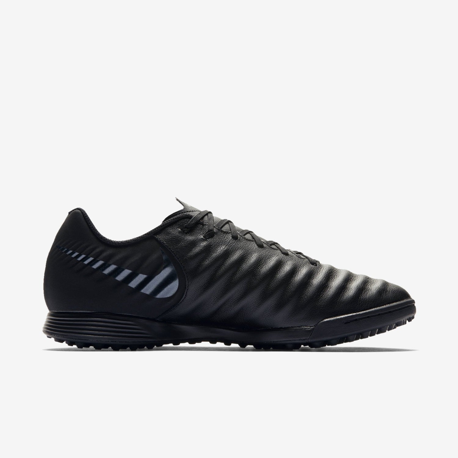 TiempoX Legend 7 Academy TF Soccer Shoes - Black/Light Crimson