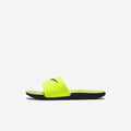 Nike Kid's Kawa Slide Slides Volt/Black - 819352-700-NIKE by Nike | Available at Niky's Sports