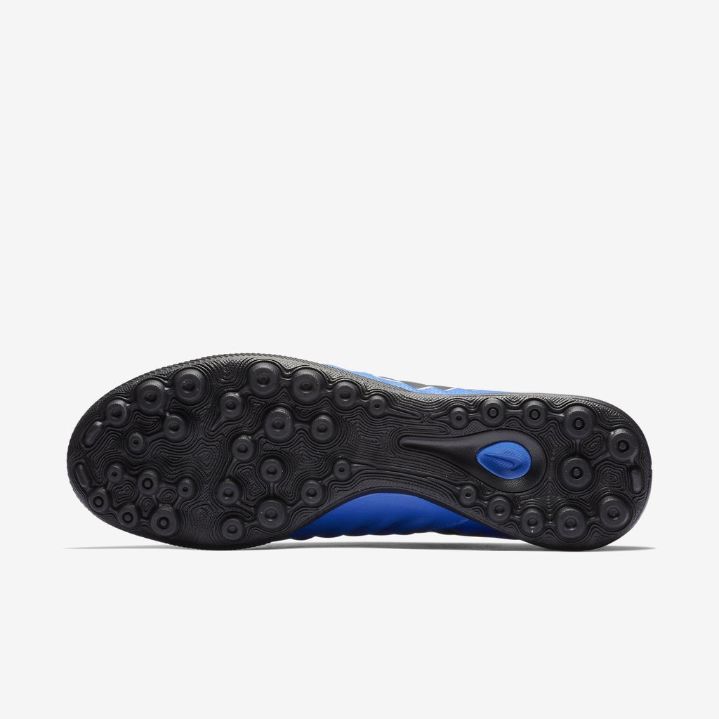 Tiempo Lunar Legend VII Pro TF Soccer Shoes - Racer Blue/Black/Metallic Silver - AH7249-400-NIKE by Nike | Available at Niky's Sports
