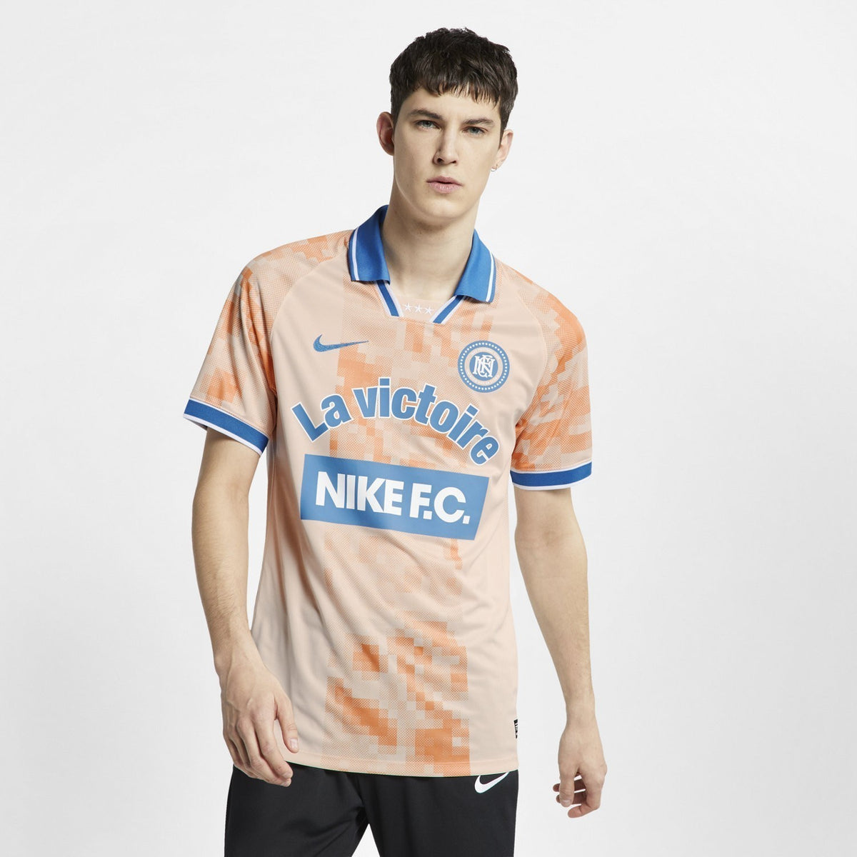 FC Home Jersey - Guava Ice/White/Pacific Blue