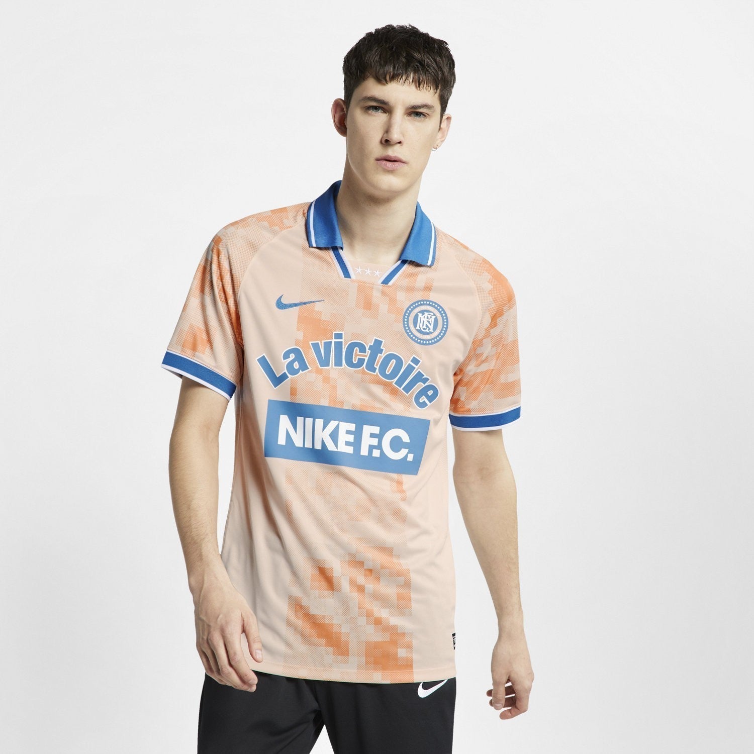 FC Home Jersey Guava Ice White Pacific Blue