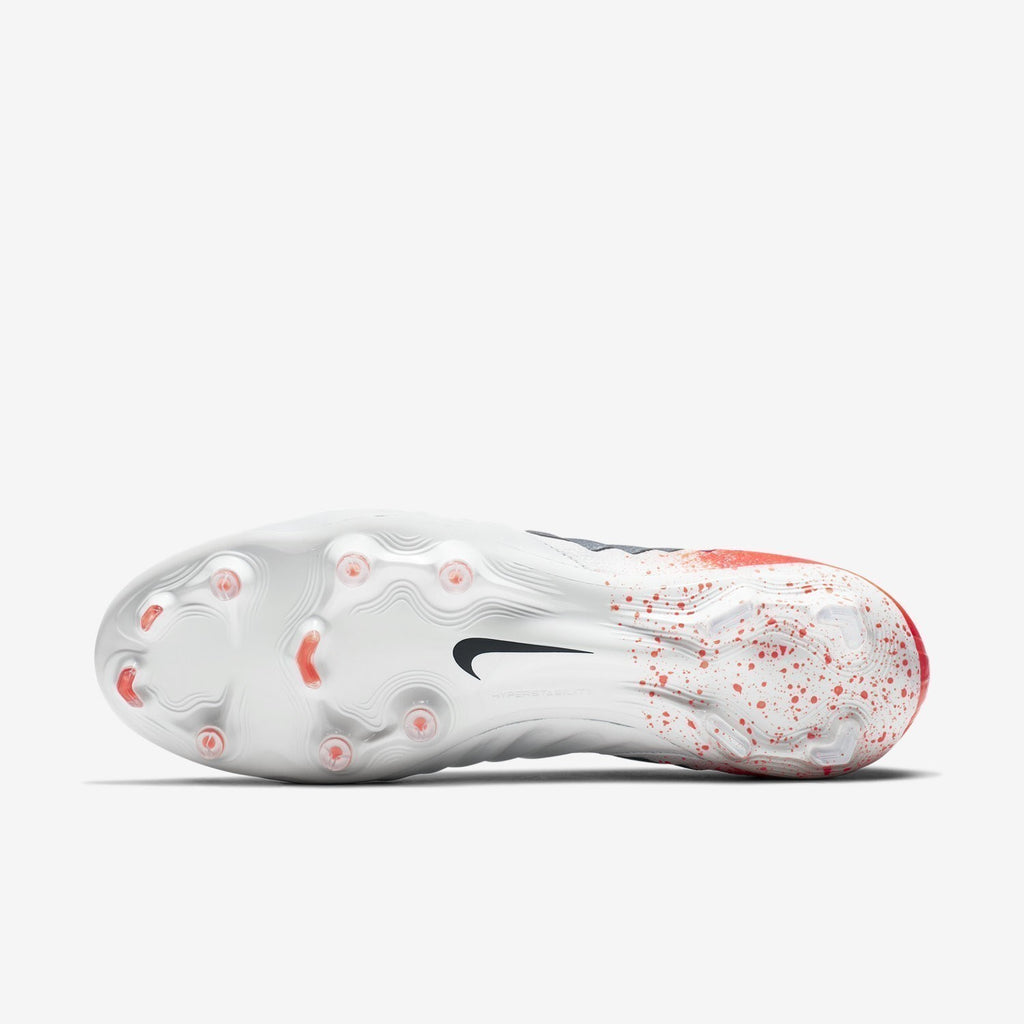 Men's Tiempo Legend 7 Elite FG Cleats - White/Hyper Crimson/Black - AH7238-118-NIKE by Nike | Available at Niky's Sports