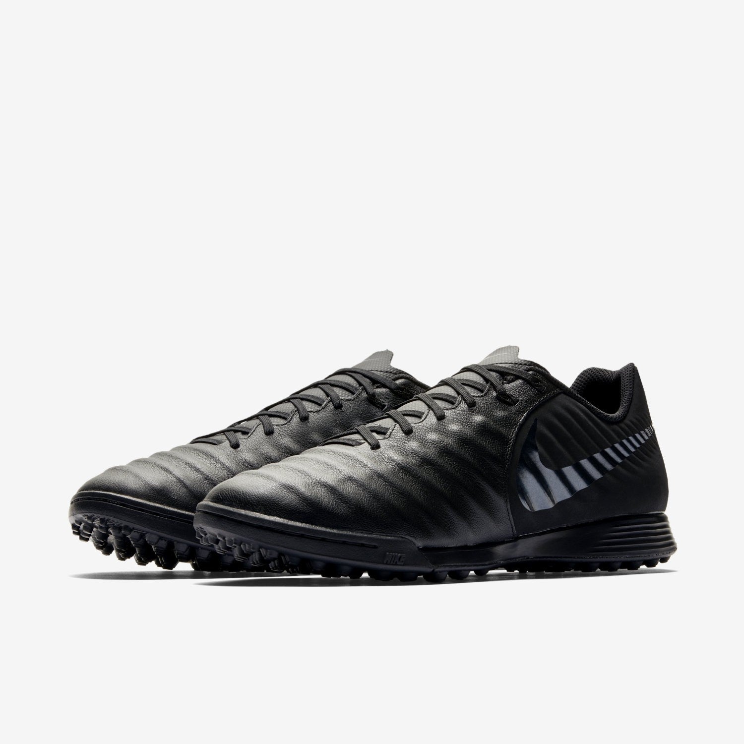 TiempoX Legend 7 Academy TF Soccer Shoes - Black/Light Crimson