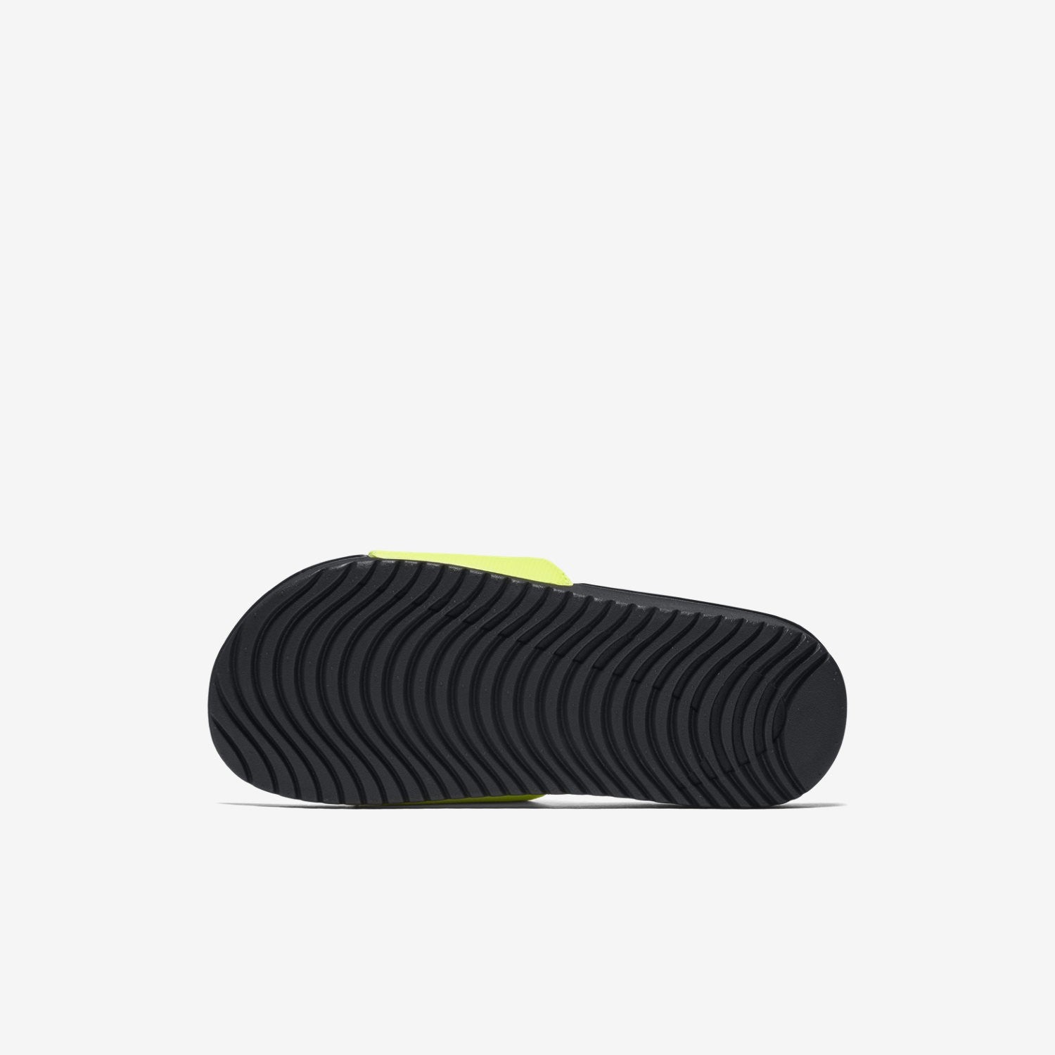 Nike Kid's Kawa Slide Slides Volt/Black - 819352-700-NIKE by Nike | Available at Niky's Sports