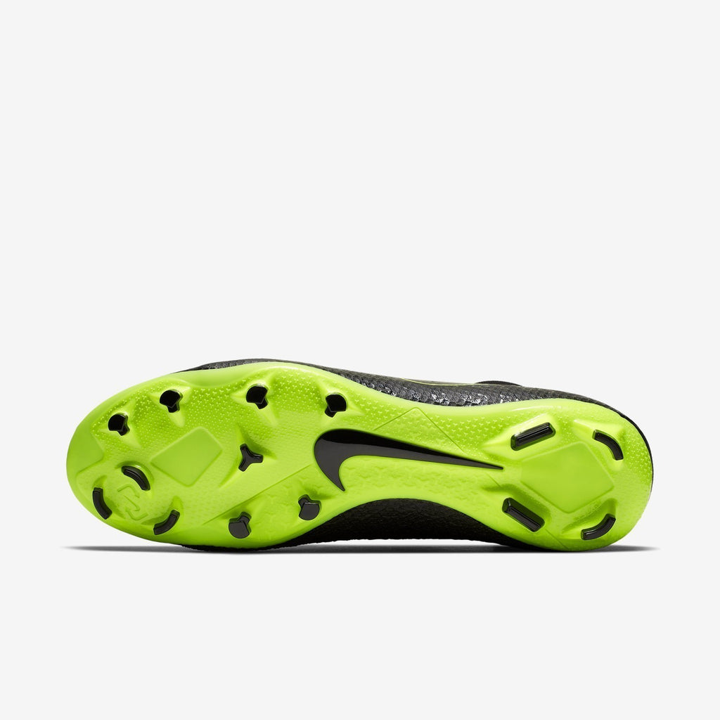 Men's Phantom Vision Pro Dynamic Fit FG Cleats - Black/Volt - AO3266-007-NIKE by Nike | Available at Niky's Sports