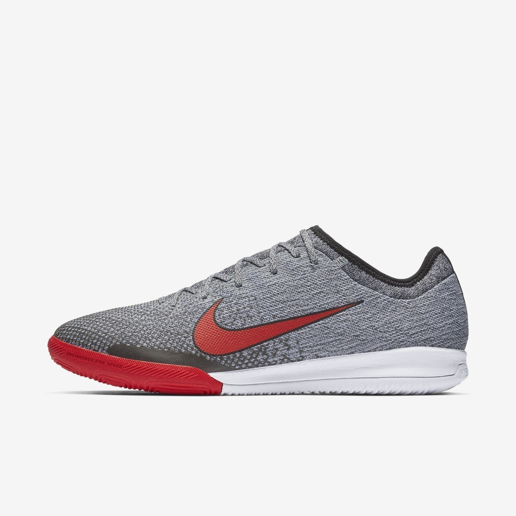 Men's Neymar Jr MercurialX Vapor 12 Pro Indoor Soccer Shoes - White/Black - AO4496-170-NIKE by Nike | Available at Niky's Sports