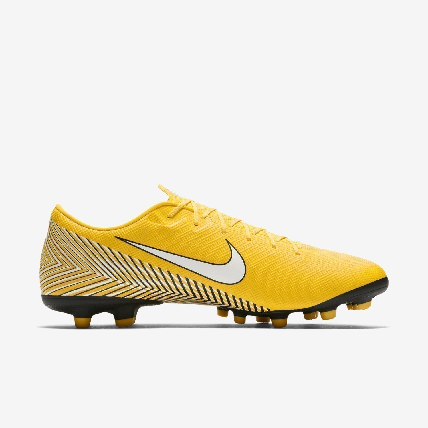 Mercurial Vapor XII Academy NJR MG Soccer Cleats - Yellow/Black/White - AO3131-710-NIKE by Nike | Available at Niky's Sports