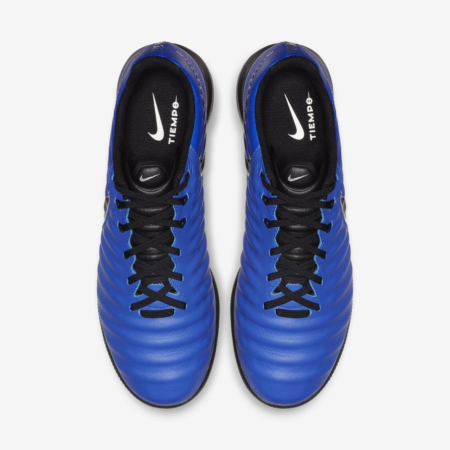 Tiempo Lunar Legend VII Pro TF Soccer Shoes - Racer Blue/Black/Metallic Silver - AH7249-400-NIKE by Nike | Available at Niky's Sports