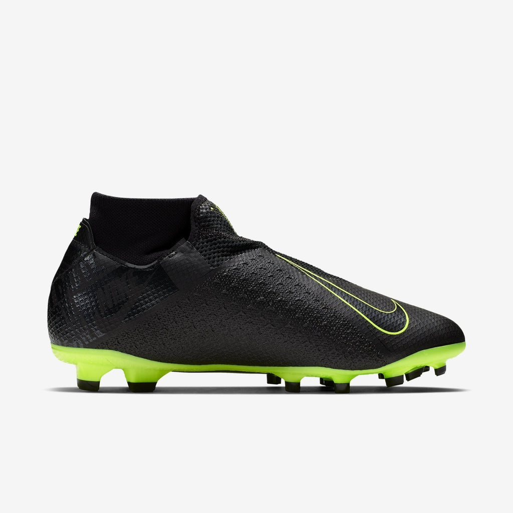 Men's Phantom Vision Pro Dynamic Fit FG Cleats - Black/Volt - AO3266-007-NIKE by Nike | Available at Niky's Sports