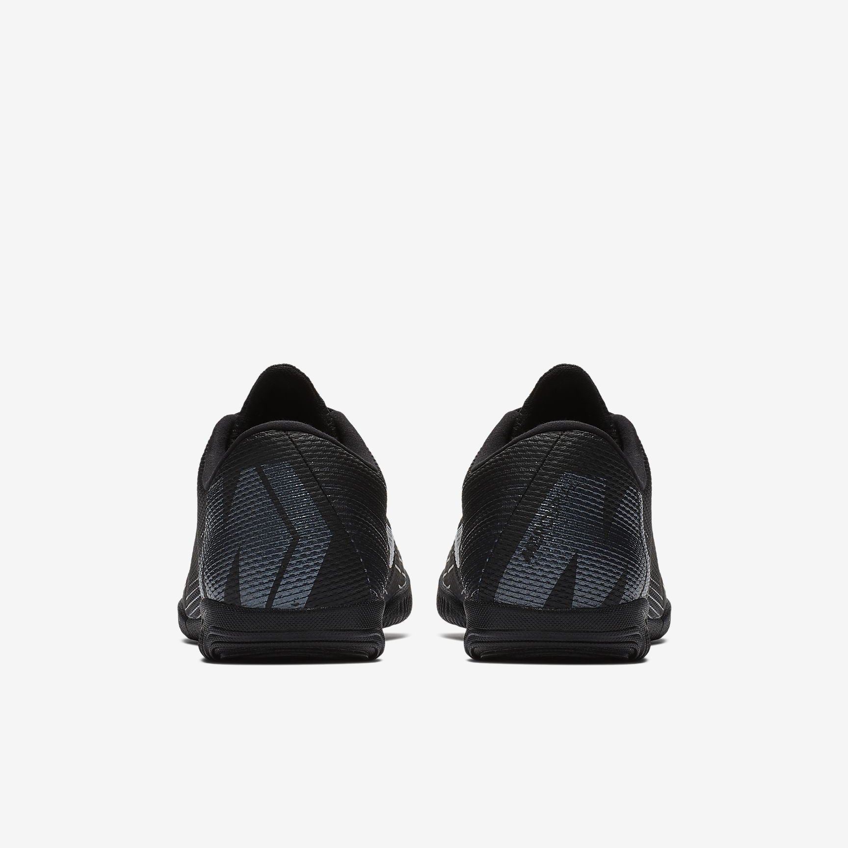 Men's Vapor 12 Academy Indoor Soccer Shoes - Black/Light Crimson - AH7383-001-NIKE by Nike | Available at Niky's Sports