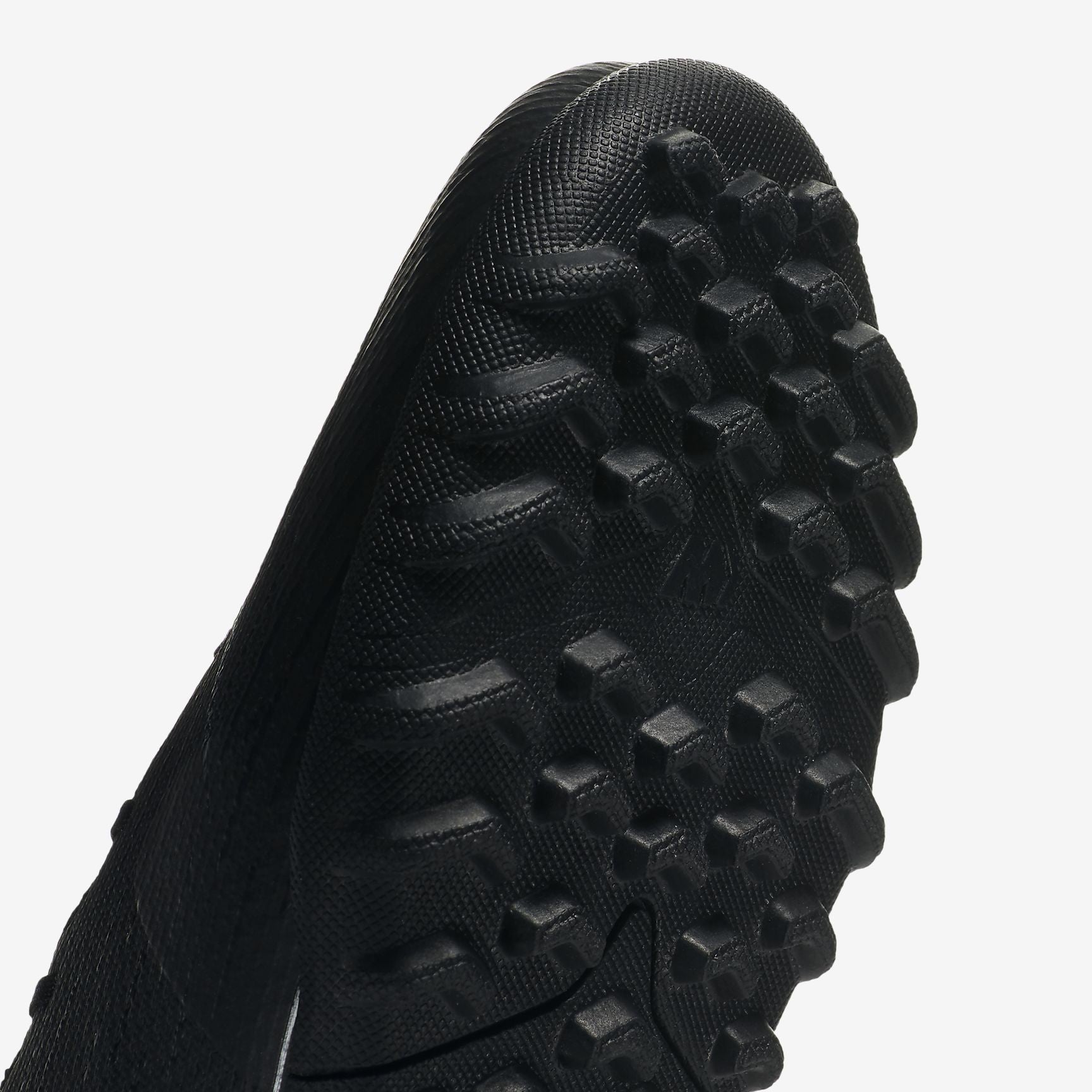 Men's MercurialX Vapor 12 Academy TF Soccer Shoes - Black/Light Crimson