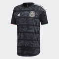 Men's Mexico 2019 Home Authentic Jersey - Black/White - FJ4428-ADIDAS by Adidas | Available at Niky's Sports