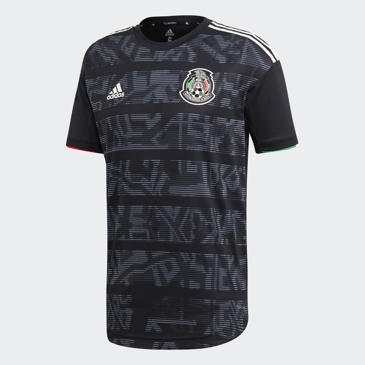 Men&#39;s Mexico 2019 Home Authentic Jersey - Black/White - FJ4428-ADIDAS by Adidas | Available at Niky&#39;s Sports