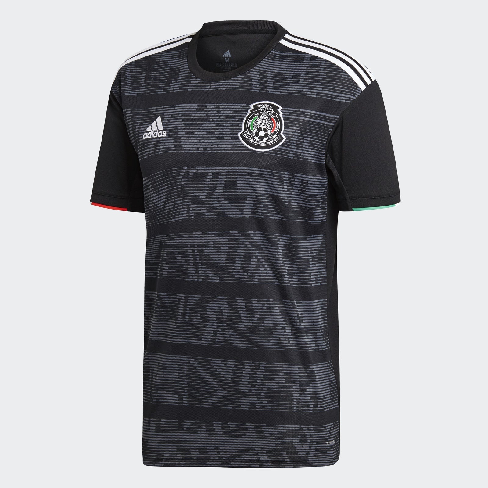 Men's Mexico 19 Home Jersey - Black/White
