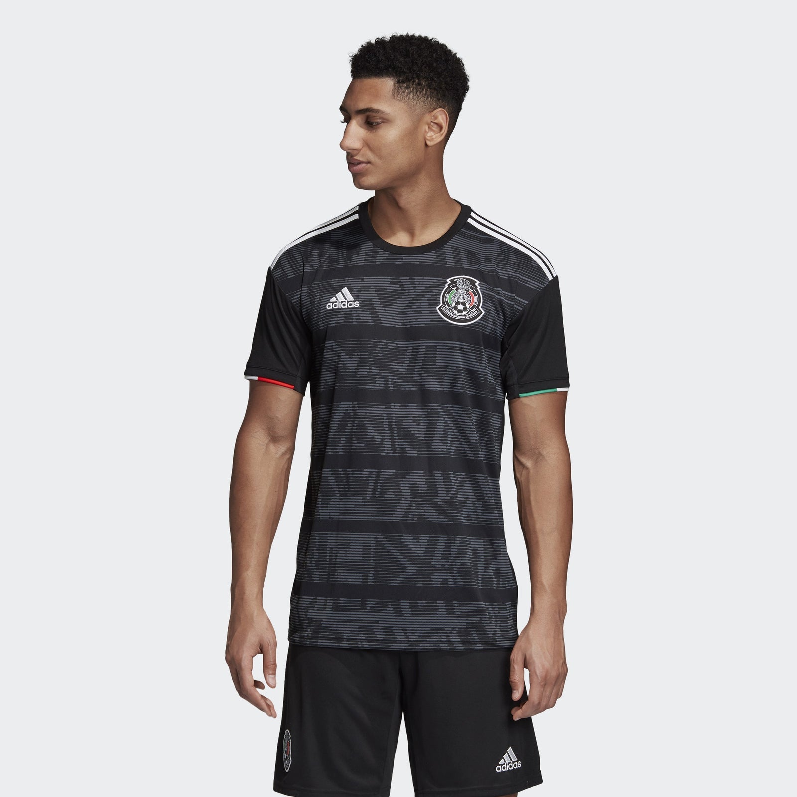 Men's Mexico 19 Home Jersey - Black/White - DP0206-ADIDAS by Adidas | Available at Niky's Sports