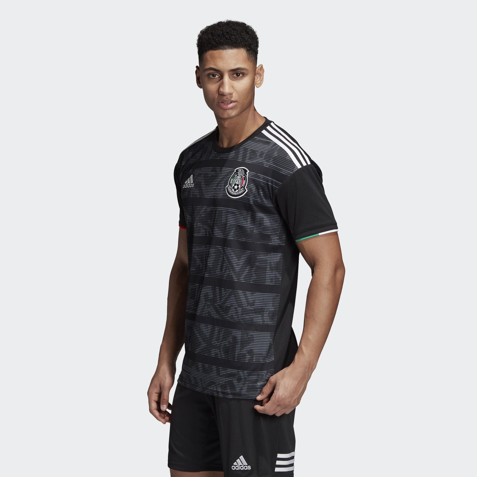 Men's Mexico 19 Home Jersey - Black/White - DP0206-ADIDAS by Adidas | Available at Niky's Sports