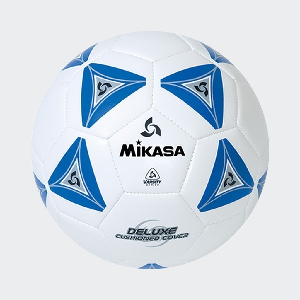Serious Soccer Ball - White/Blue Size 3 - SS30-B-MIKASA by Mikasa | Available at Niky's Sports