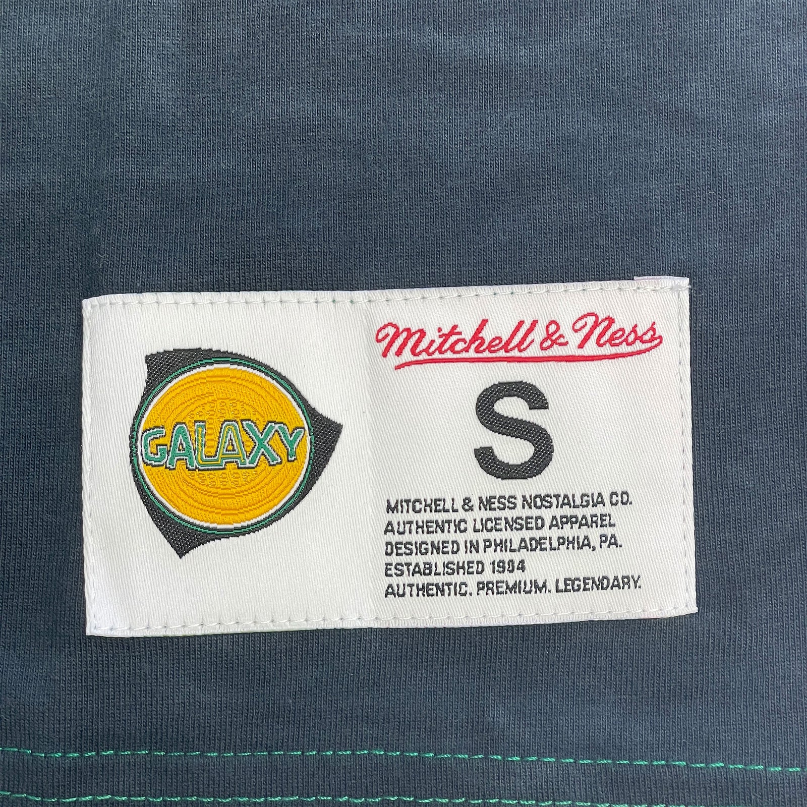 Mitchell & Ness LA Galaxy Since 96 Tie Dye Shirt Men's - TCRW4428-LAGYYPPPGNB-MITCHELL & NESS by Mitchell & Ness | Available at Niky's Sports