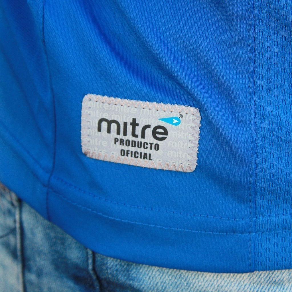 Men's El Salvador Home Jersey 15/16 Long Sleeve - SALV-007-15-MITRE by Mitre | Available at Niky's Sports