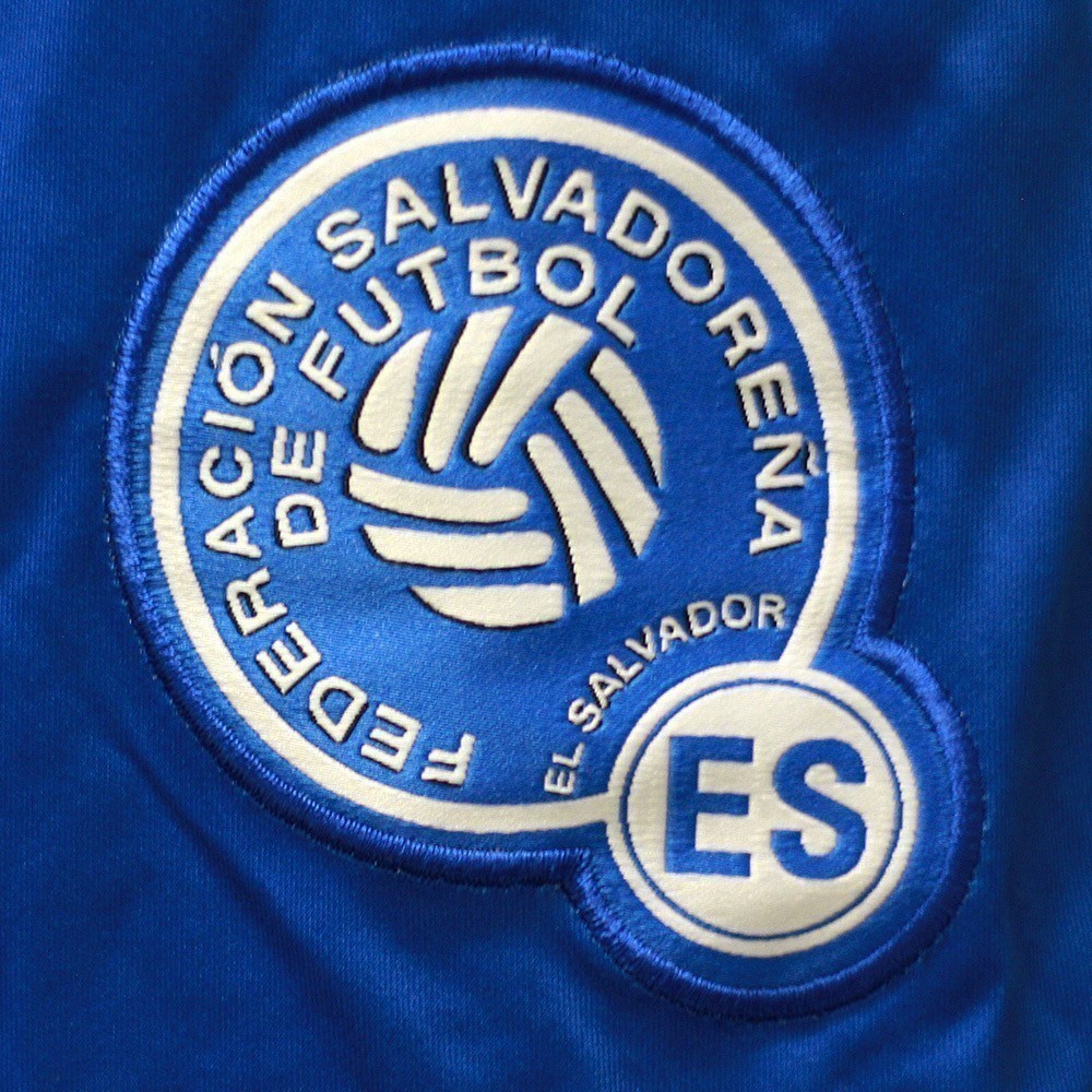 Men's El Salvador Home Soccer Short - Royal - SALV-006-MITRE by Mitre | Available at Niky's Sports