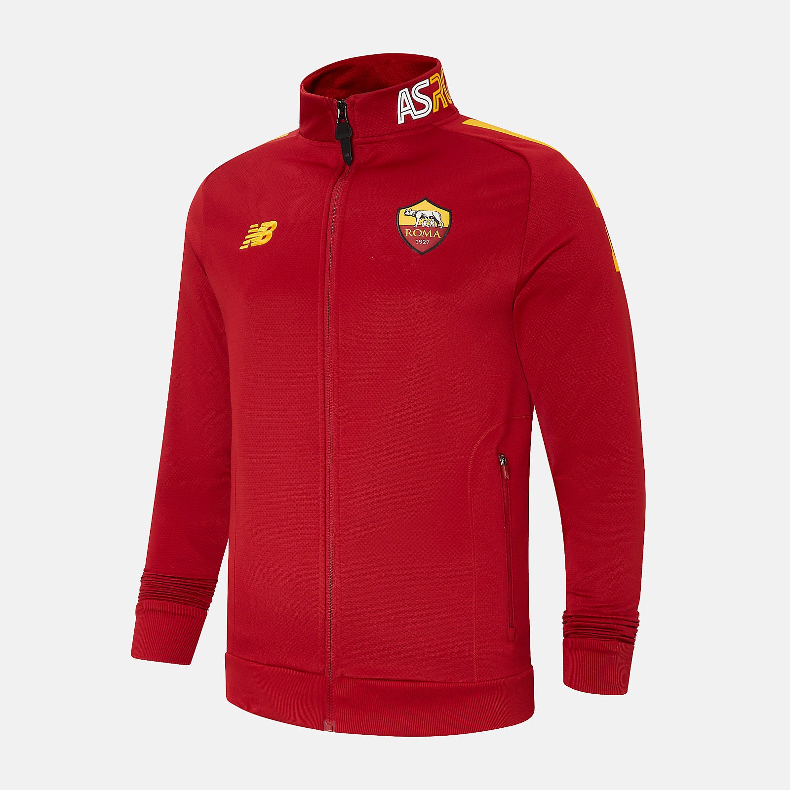 AS Roma New Balance ジャージ 赤 New Balance AS Roma Pre-game Jacket