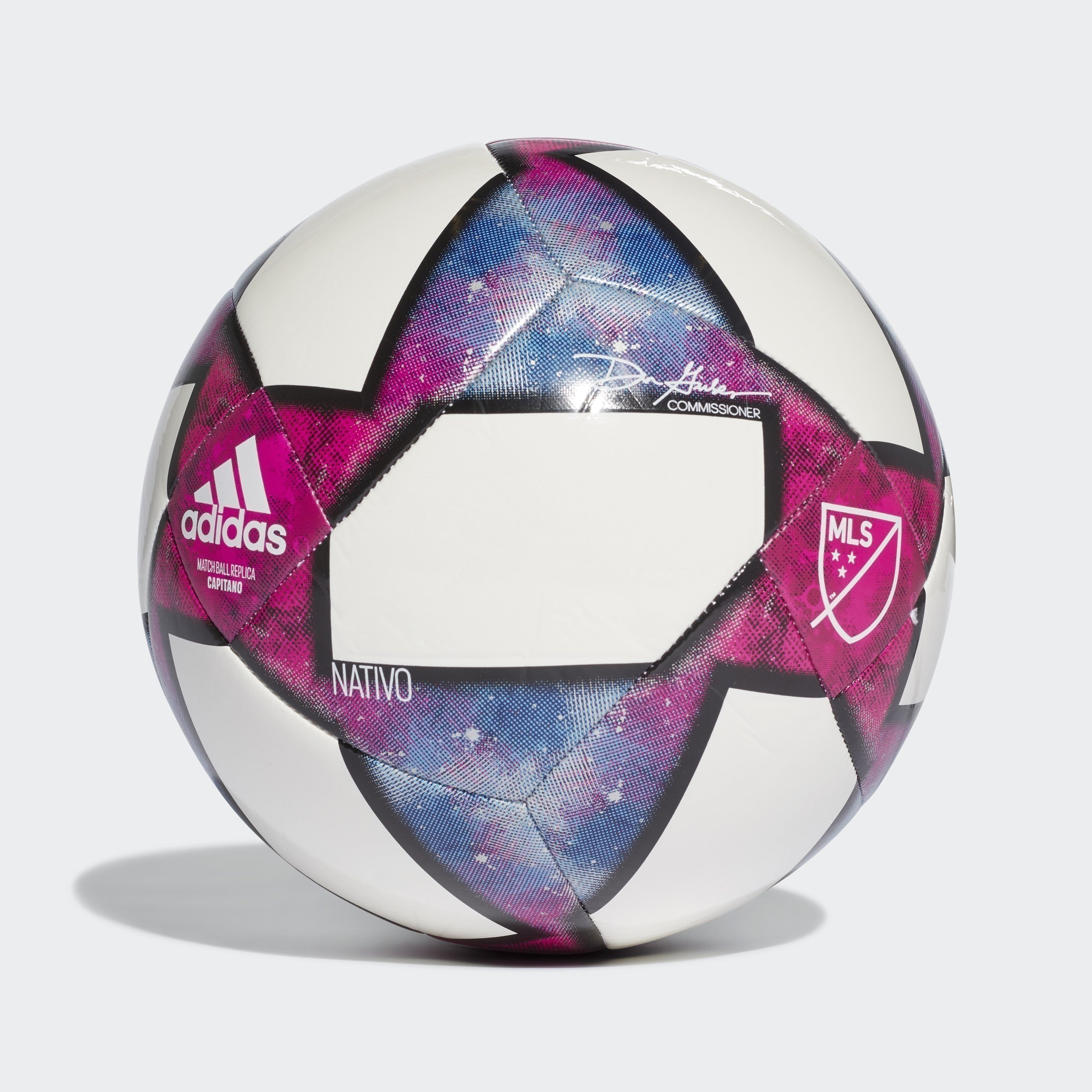 MLS Top Capitano Ball - White/Black