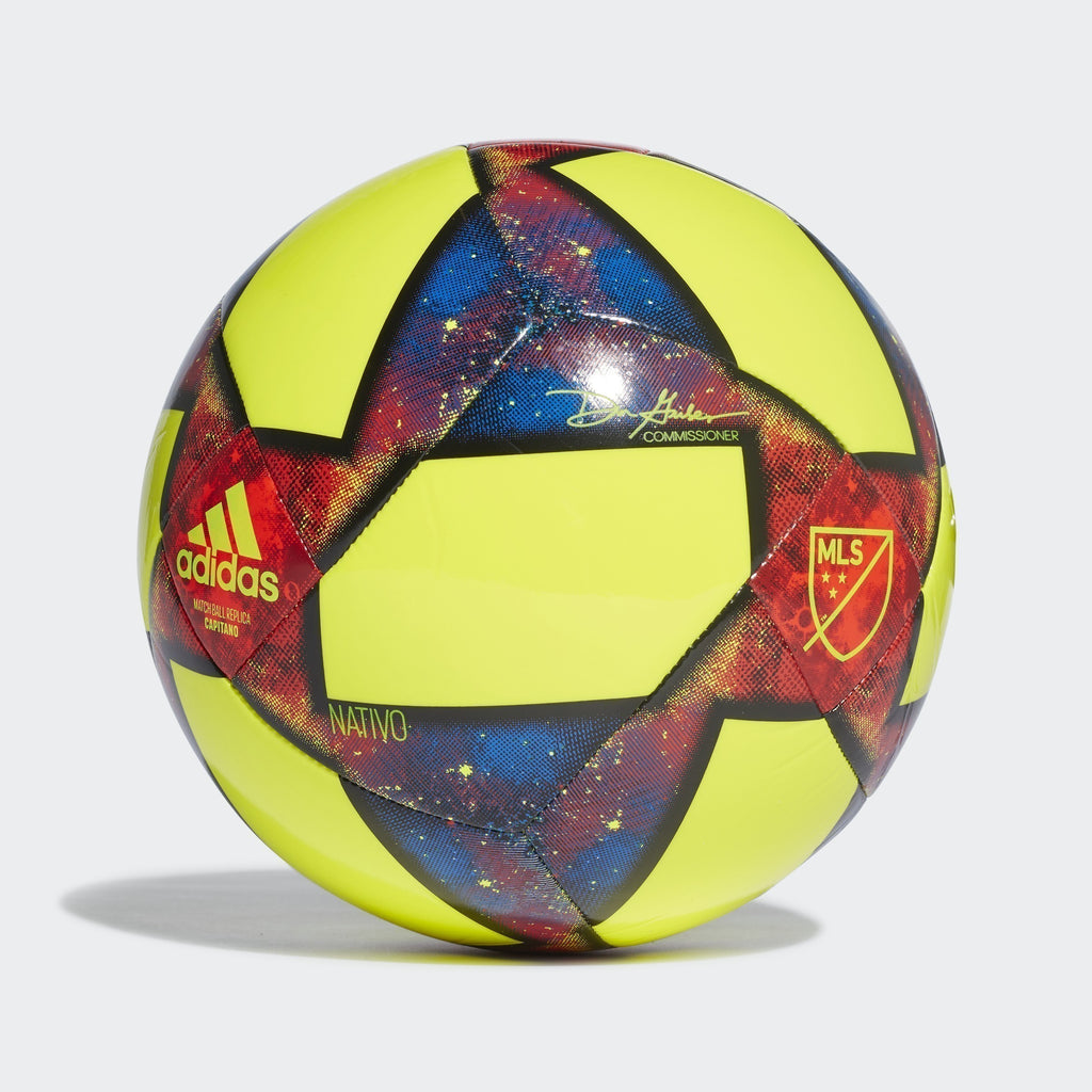 MLS Capitano Ball - Solar Yellow/Black/Football Blue