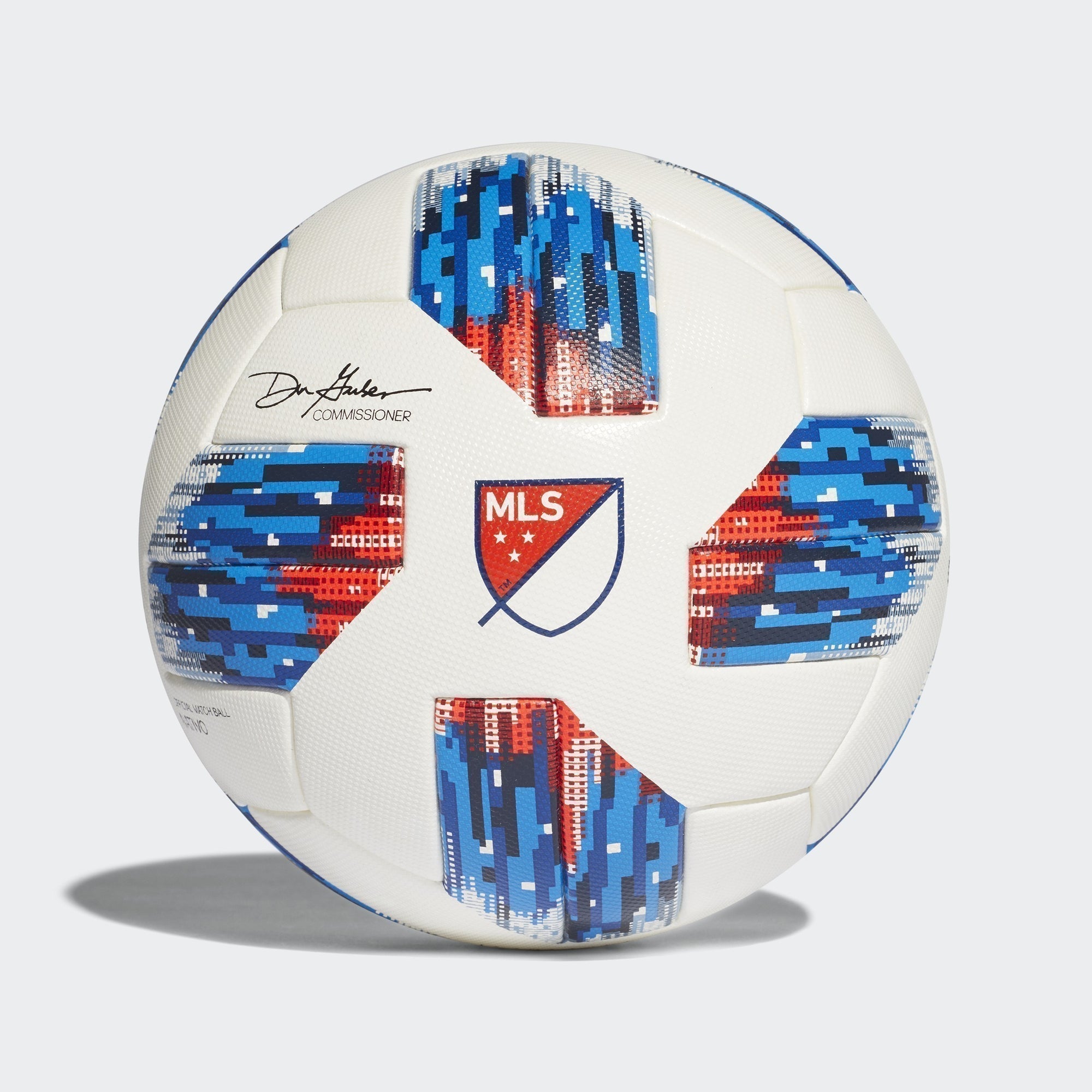 MLS 18 Official Game Ball White Blue Red