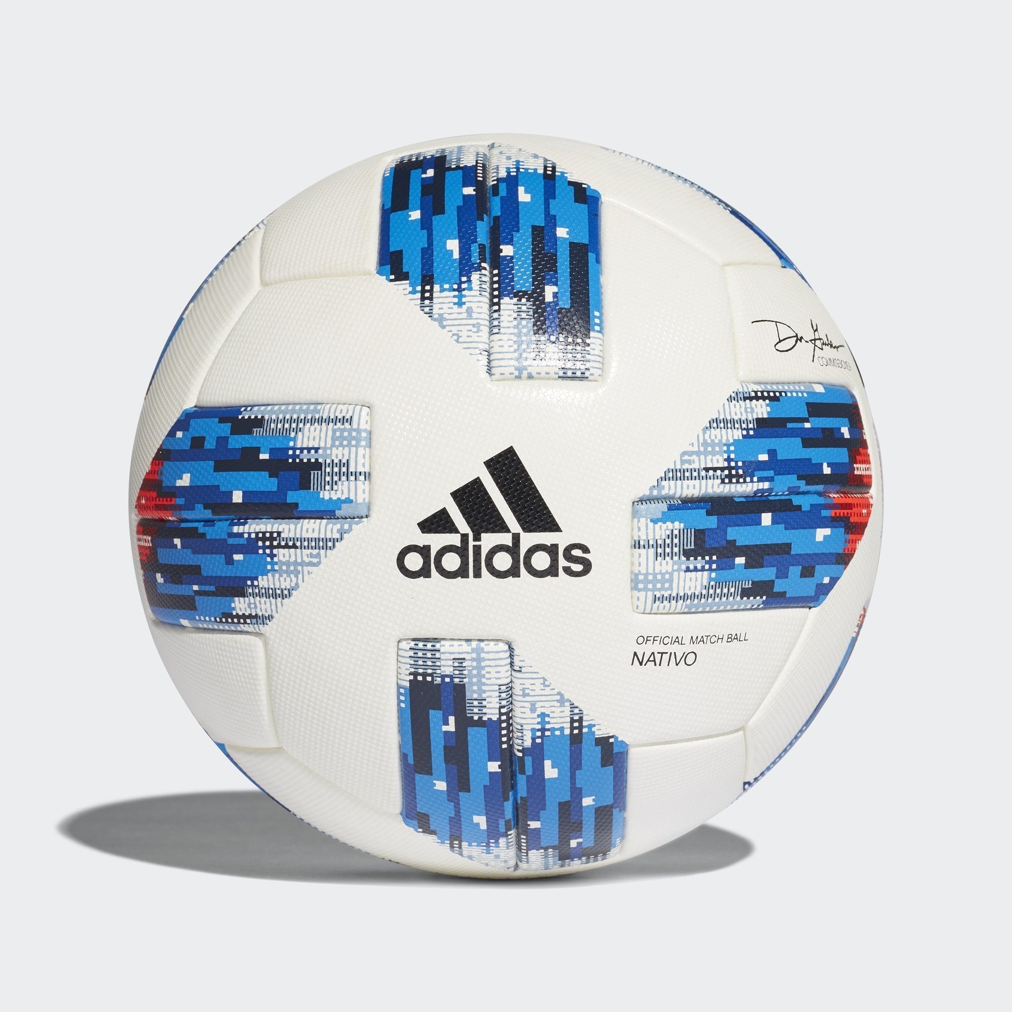MLS 18 Official Game Ball White Blue Red