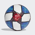 MLS Top Capitano Ball - White/Black/Football Blue/Red