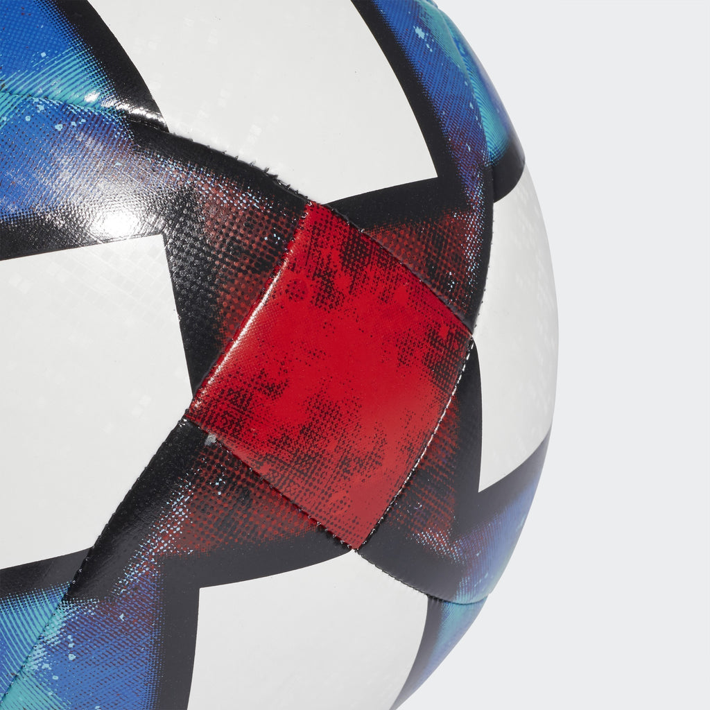 MLS Top Capitano Ball - White/Black/Football Blue/Red