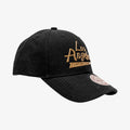 LAFC Flat Script Snapback - Black/Gold