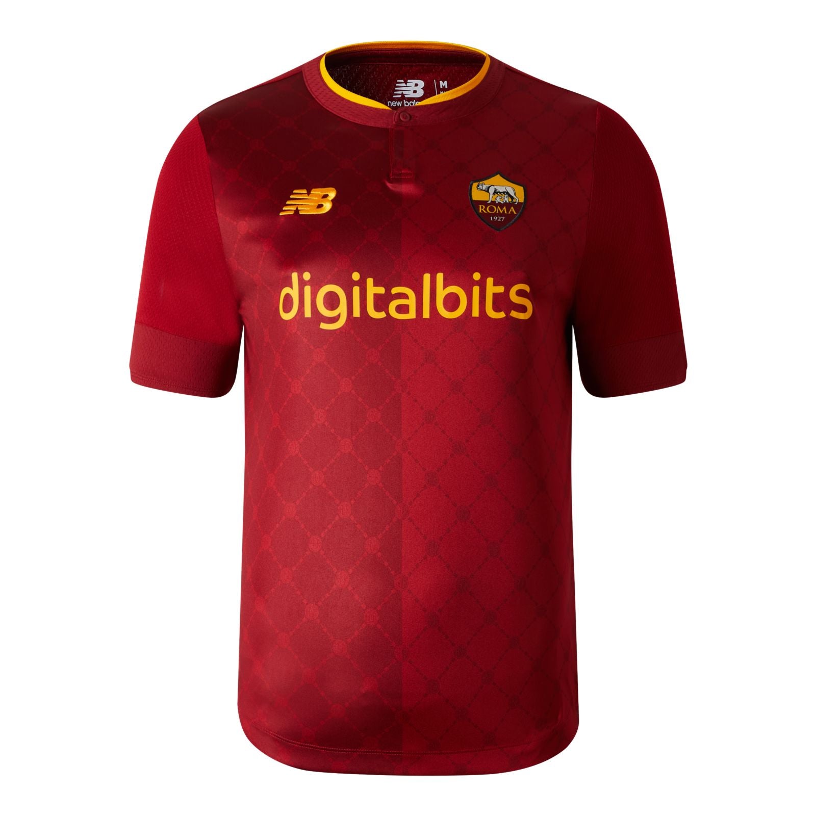 AS ROMA HOME SHORT SLEEVE JERSEY 2022