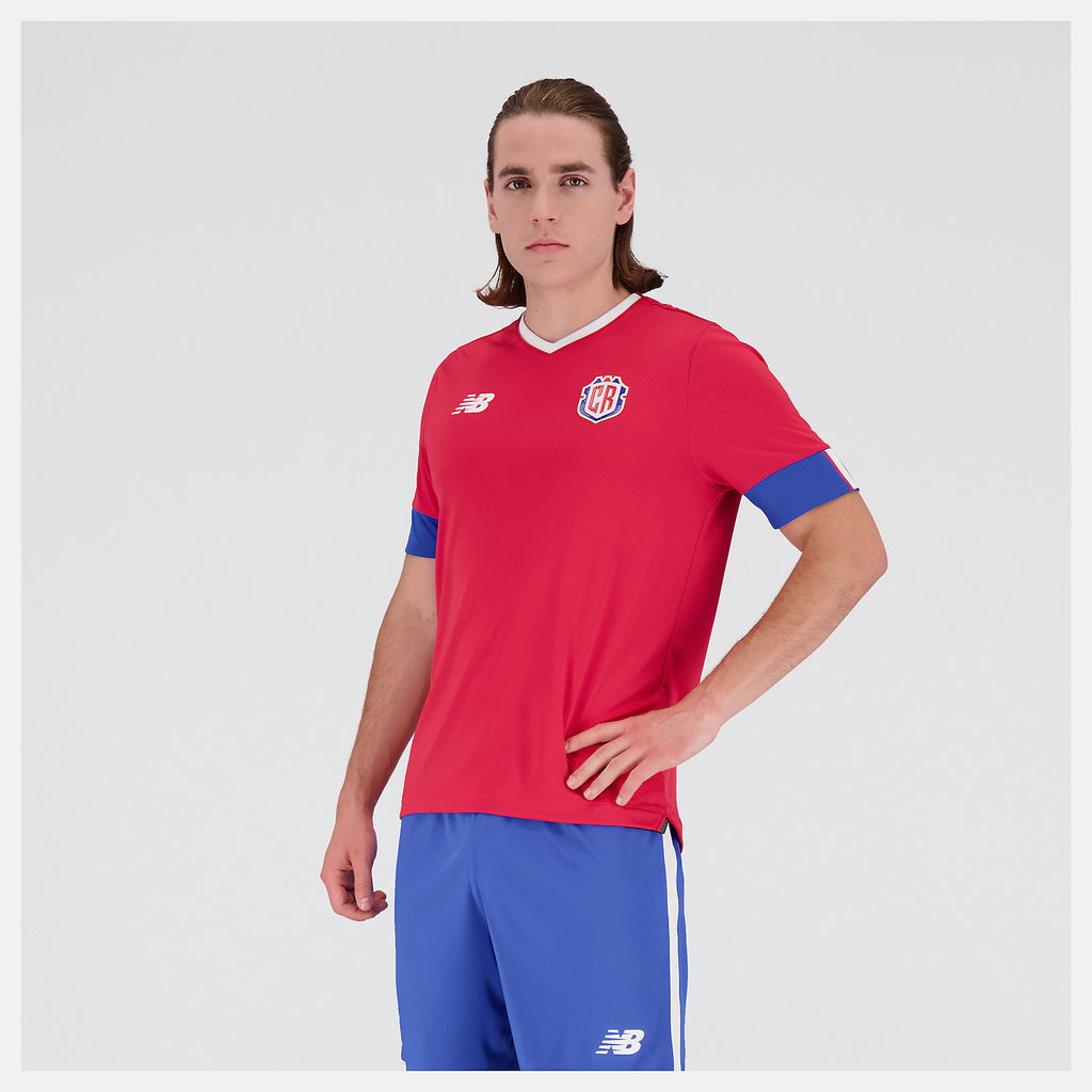 New Balance Men's Costa Rica Home Jersey WC22 - MT231540-HME-NEW BALANCE by New Balance | Available at Niky's Sports