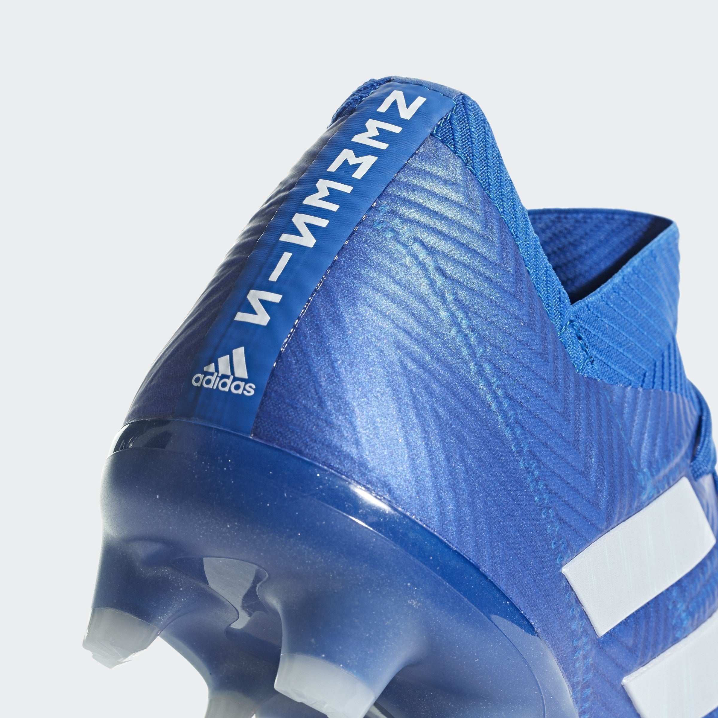 Nemeziz 18.1 FG Soccer Cleats - White/Black/Blue