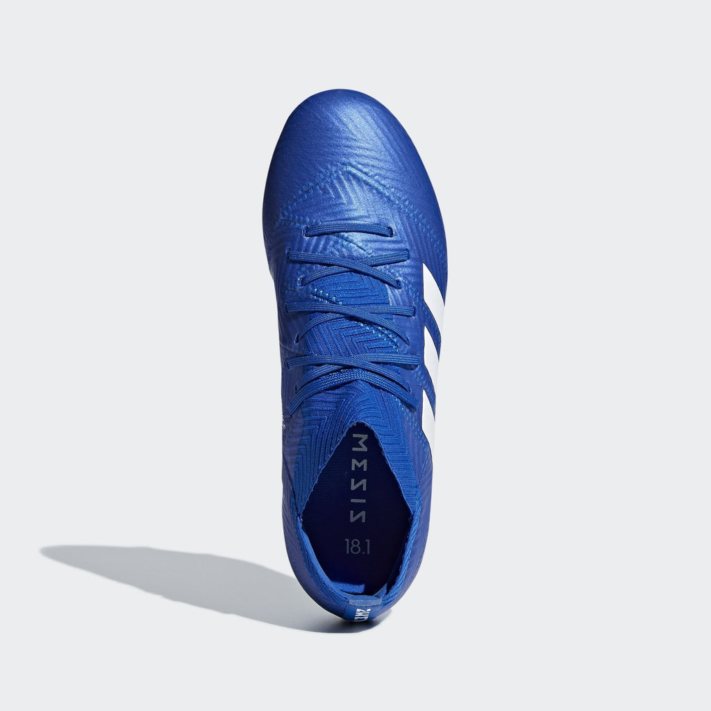Kid's Nemeziz 18.1 FG Soccer Cleats - Blue/White