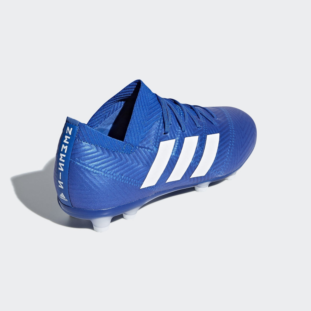 Kid's Nemeziz 18.1 FG Soccer Cleats - Blue/White