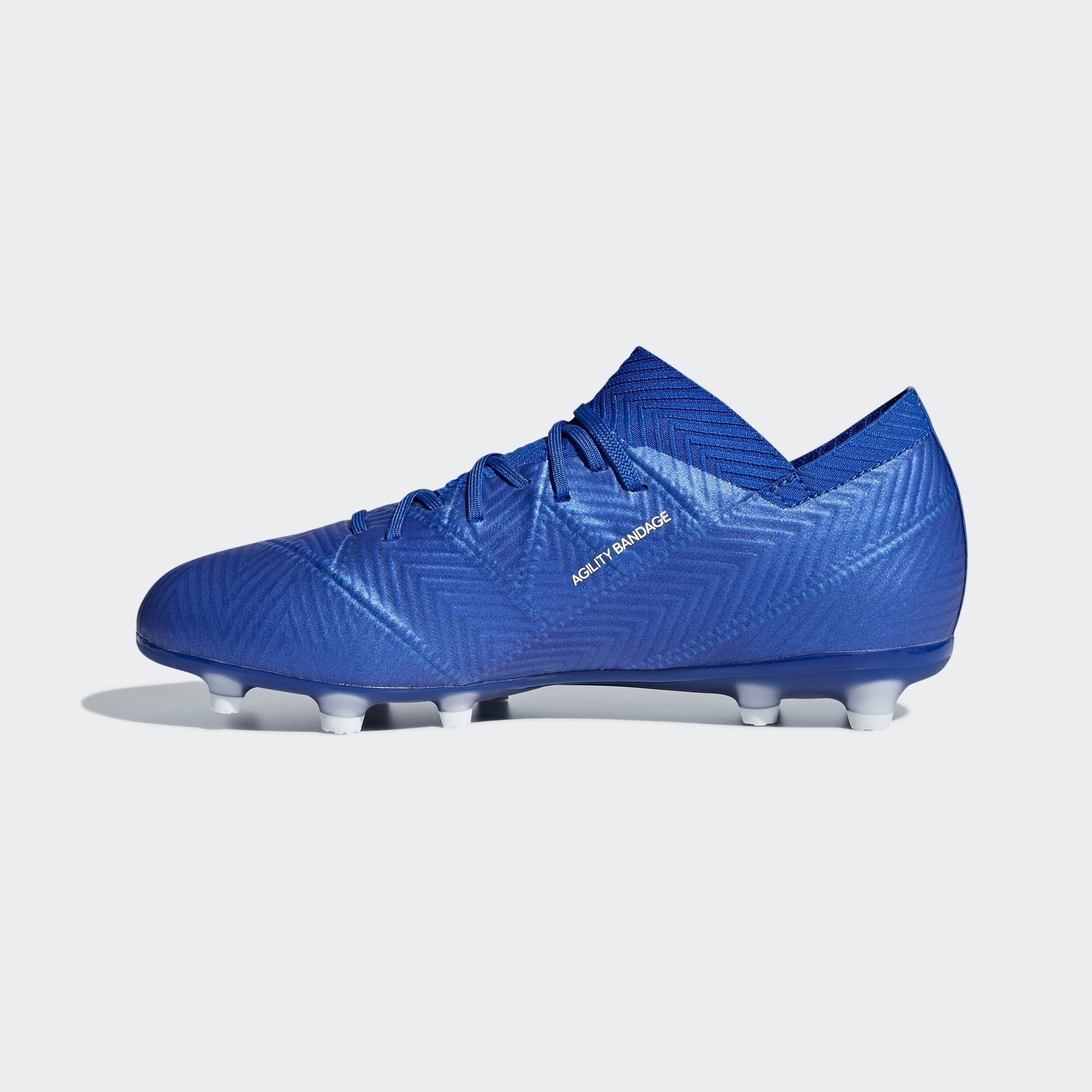 Kid s Nemeziz 18.1 FG Soccer Cleats Blue White
